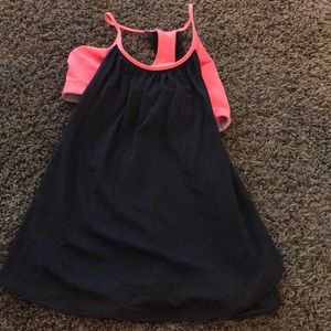 Lululemon size 8 running tank with built in bra